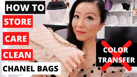 how to clean chanel purse|chanel bag removal.